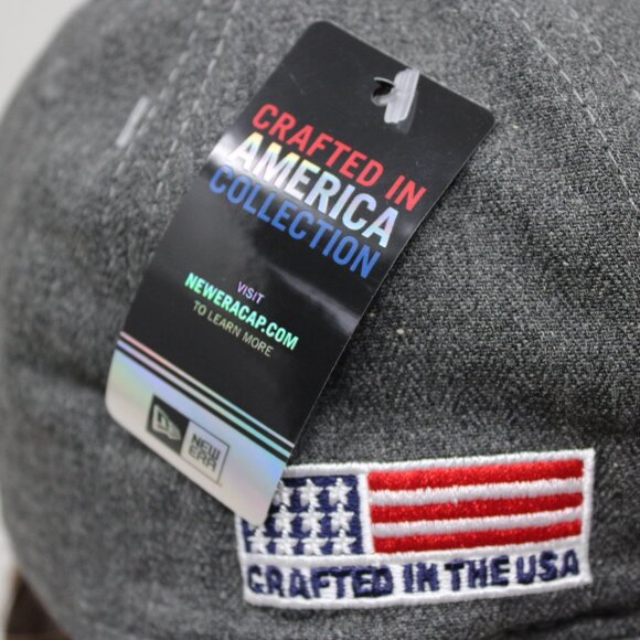 Pittsburgh Steelers Hat NWT sz 7 1/2 Gray Created in America New Era Low Profile - Picture 5 of 13